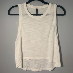 Aeropostale-Live Love Dream athletic white top